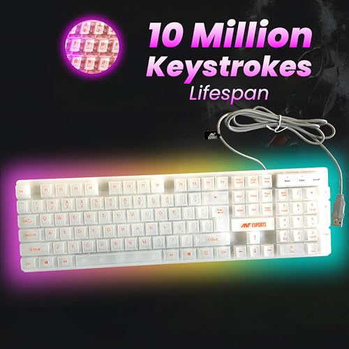 Ant Esports MK1720 Pro Transparent Gaming Keyboard - Image 6