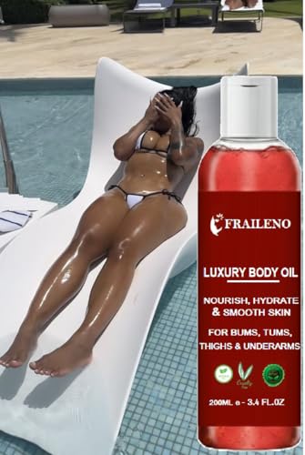 Image of Deep Nourishing Body Oil for Spa Glow at Home, Making Skin Soft, Sexy and Comforted 200ml