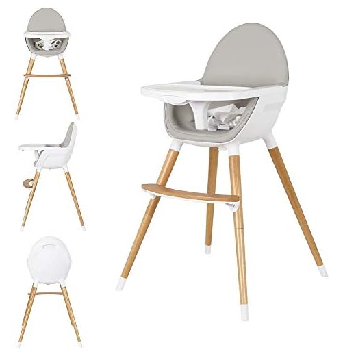 Star Ibaby Duo - Trona de bebés 2 en 1, convertible en sillita