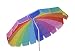 Produktbild Meinposten. Sonnenschirm Strandschirm knickbar Gartenschirm Balkonschirm Ø 200 cm bunt