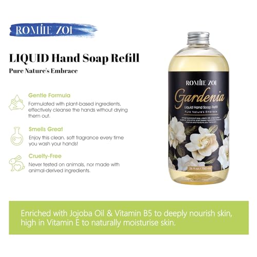 Romiie Zoi Liquid Hand Soap Refill, Gardenia thumb #1
