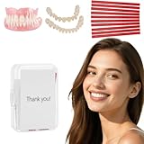 Diy denture kit convenient and easy Xuyuqual diy dentures kit at home complete make your own dentures kits for top and bottom of temporary repair missing teeth Z2