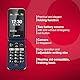 emporiaJOY-LTE, Seniorenhandy, Klapphandy ohne Vertrag, Mobiltelefon mit Notruftaste, 2,8-Zoll-Display, Blau