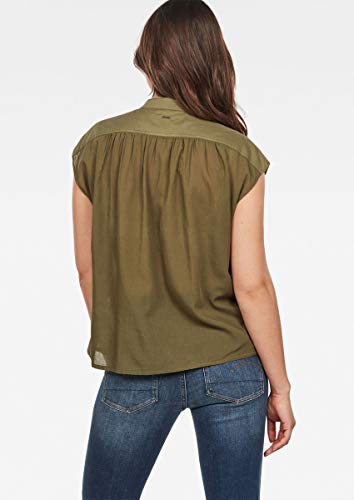 Blusa para mujer G-STAR RAW Sage 8983-724 con acabados premium talla XS 3