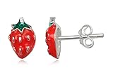 HOCHWERTIGER BLICKFANG: Kinderschmuck aus feinem 925 Sterling Silber, Größe: 8 x 6 mm (Höhe x Breite)