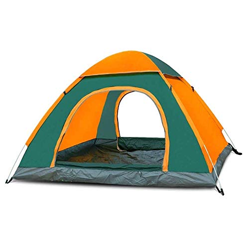 Tente automatique impermeable 3 personnes avec bache de sol durable