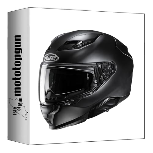 Casque intégral HJC F71 noir semi-mat en taille M pour moto route