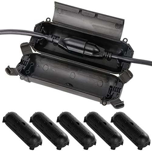 [6 Pack] Outdoor Extension Cord Safety Cover with Waterproof Seal