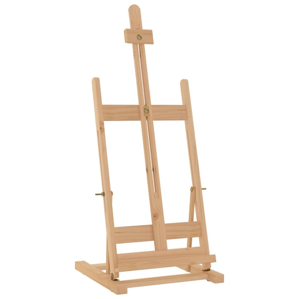 Homgoday Caballete de mesa 29,5 x 33 x 80 cm de madera maciza de pino, muebles para casa, interior, exterior, salón, dormitorio