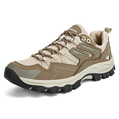 ACosySch Chaussures de Randonnée Basses Femme Homme Antidérapant Bottes de Trekking Chaussure de Marche Trekking Montagne Sport Chaussures de Trail Running EU 36-46