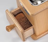 Zassenhaus 0000040166 Kaffeemühle Brasilia, Edelstahl, buche schwarz, 16,4 x 16,8 x 23,2 cm, g – Ansicht 3