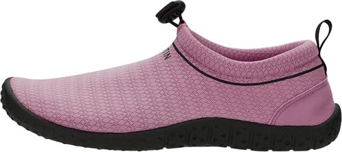 Image of WHITIN Women's Multi-Purpose Feather Water Shoes + Thick Sole Z10 | Thick Sole for Rock & Shell Defense, Adjustable Drawstring for Sand Protection & Snug Fit, Packable & Lightweight