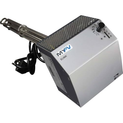 My-PV ELWA | 2 kW Photovoltaikheizstab zur direkten Erwärmung des Warmwassers. Reiner Inselbetrieb ohne Wechselrichter (Off-Grid). 0 bis 2 kW je nach Ertrag aus der Photovoltaikanlage | 2kg