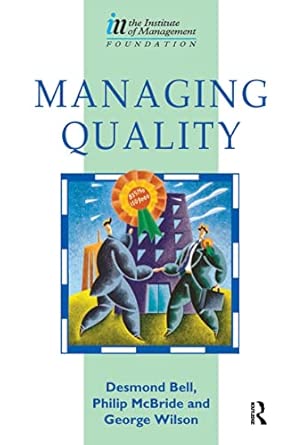 Managing Quality book cover