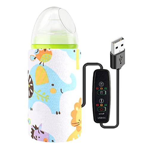 Aquecedor USB de água de leite, aquecedor de mamadeira de amamentação, bolsa térmica para carrinho d