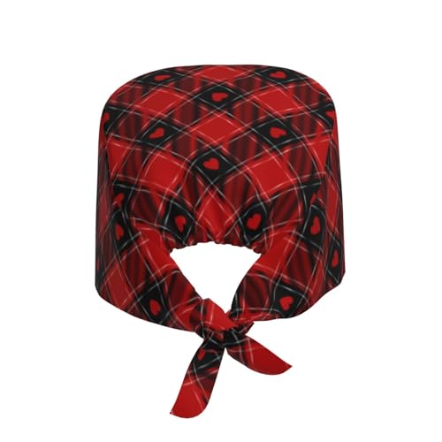 Image of Working Cap Scrub Cap with Sweatband Adjustable Unisex Women Tie Back Hat Nurse Surgical Caps