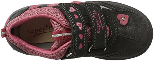 Superfit Sport3, Sneaker Bambina, Grigio (Carbone