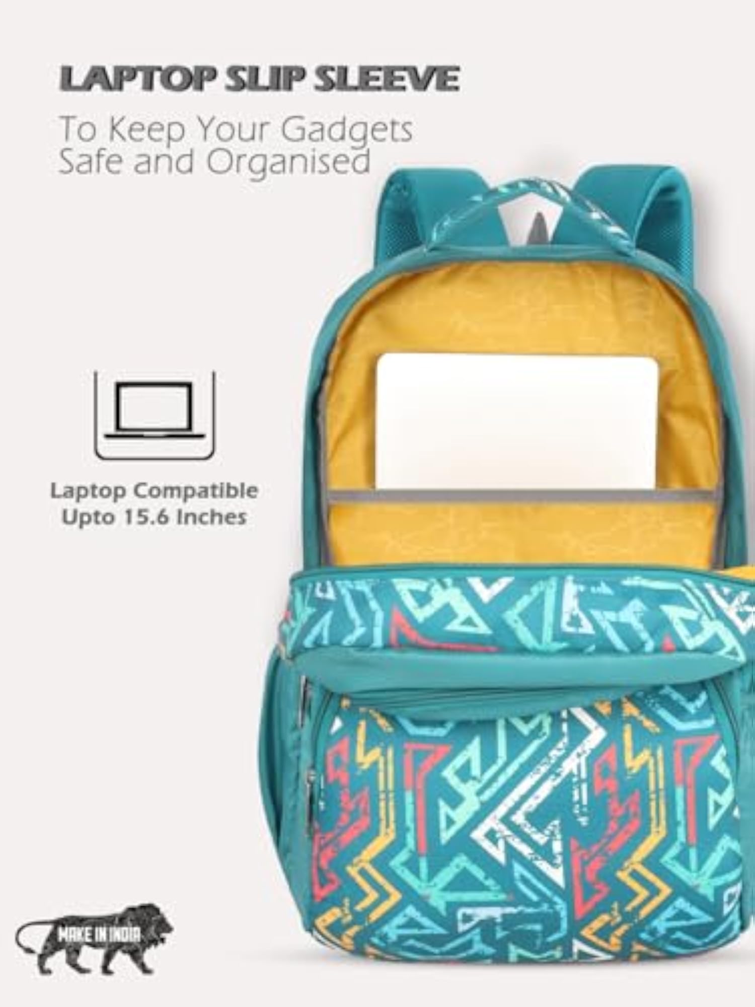 Vector 39L Printed School Unisex Backpack