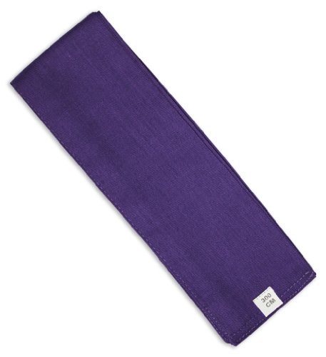 MACS Martial Arts Tai Chi Chinese Traditional Shaolin Kung Fu Sashes for Men Women Cotton(Purple)