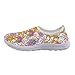 Pointodoor Boho Cottagecore Groovy Flower Walking Shoes Fashion Daily Sneakers Quick Dry Water Aqua Swim Shoes Beach Quick Dry Loafers Flats