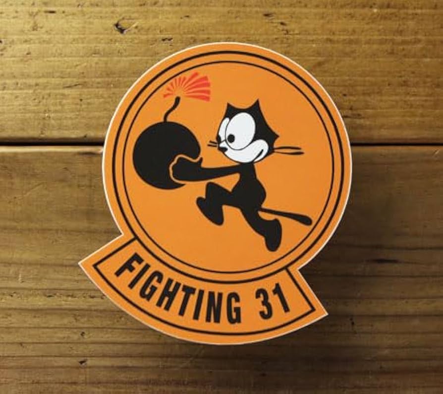 特大サイズ直径31cm、部隊改編で超貴重、在日米海軍VA-115のステッカー 特大サイズ直径31cm、部隊改編で超貴重、在日米海軍VA-115の