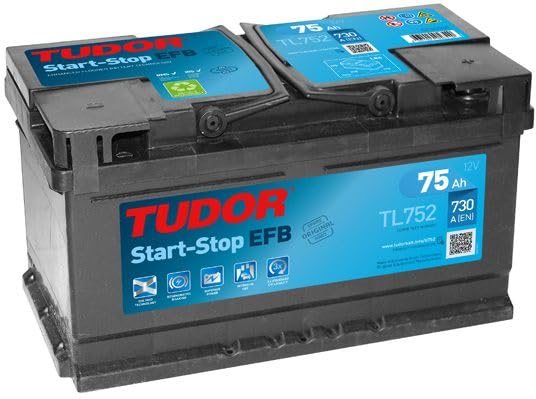 TUDOR BATERIA TUDOR EFB 75AH START-STOP +DER