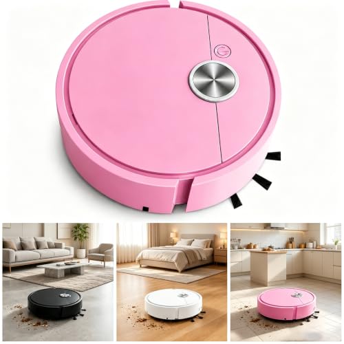 Mini Saugroboter, Kleiner Staubsauger Roboter für...