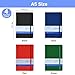 SUQJOY A5 Lined Hardback Notebook Set, 100gsm Ruled Pages, 160 Pages Each, Elastic Strap, 140 x 210 mm, Assorted Colours, Pack of 4