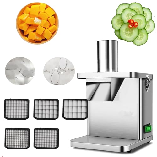 Cortadora eléctrica comercial de vegetales y frutas