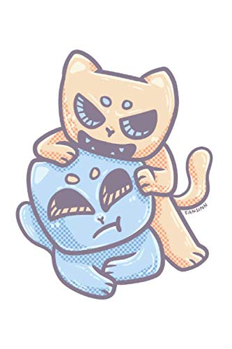 Cat Notebook: Graph Paper Journal for Kids 6x9 - 120 Pages