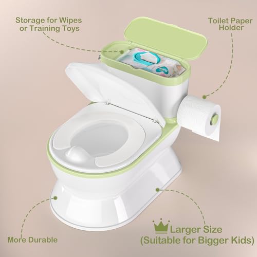 image for CheerTry 2-in-1 Toddler Potty Training Toilet - Larger Potty Chair & D