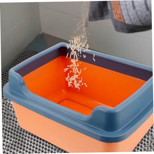 Balacoo 1 Conjunto De Caixa caixa de areia para gatos banheiro para areia de gatinho banheiro de gat