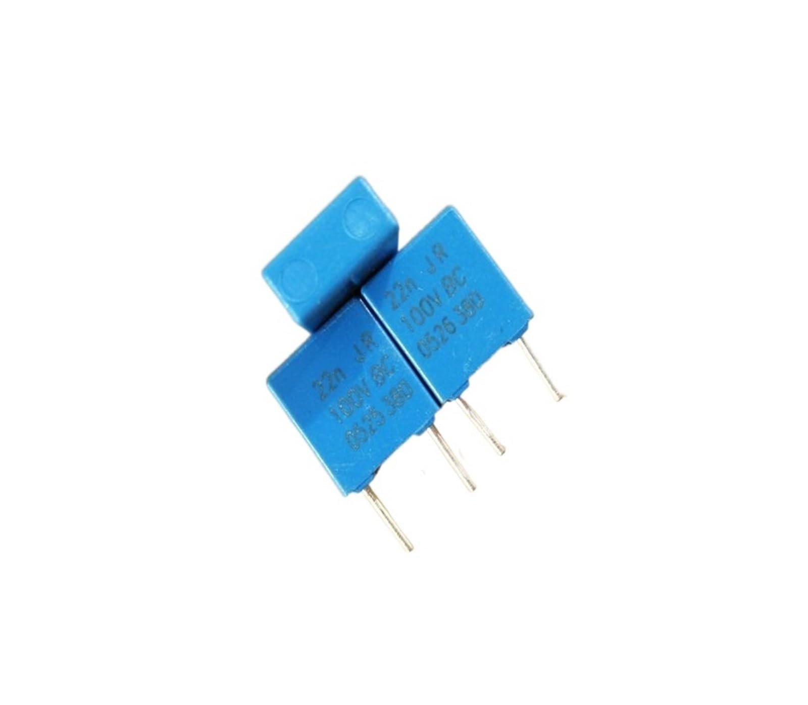 Condensateur à film 22nF 100V BC MKP380 en lot de 20 pièces pour circuit