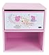 Fun House Enfant 713497 Peppa Pig Nachttisch mit Schublade, H 36 x B 33 x T 30 cm, Weiß