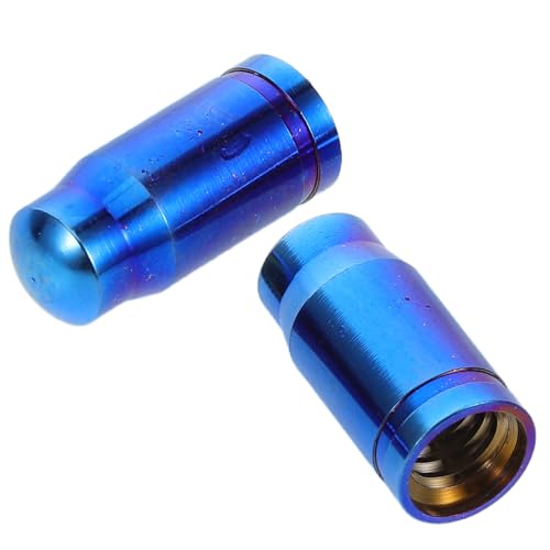 Cubiertas de válvula de aleación de titanio para bicicleta