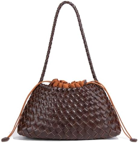 2 Pcs Slouchy Woven Hobo Bags Women Trendy Underarm Crossbody Sho...