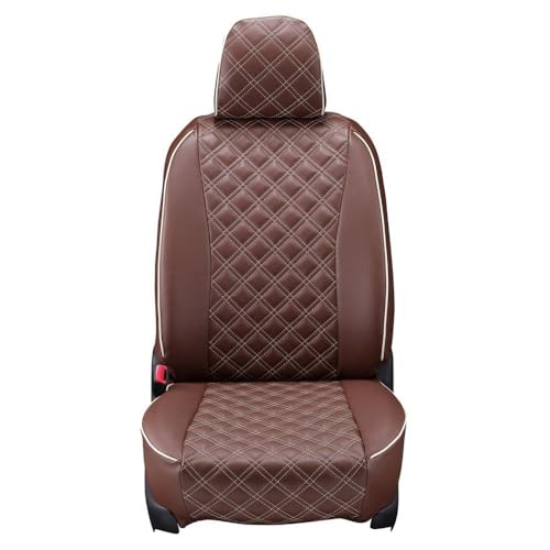 クラッツィオ(Clazzio) シートカバー 全席セット N-BOXジョイ JF5 / JF6 R6(2024)/9〜 キルト ブラウン×アイボリーステッチ EH-2071 【15EHA2071N】