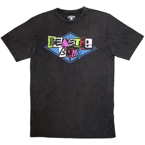 The Beastie Boys Multicolour Logo Limited Edition 999 Only Premium Wash T Shirt L