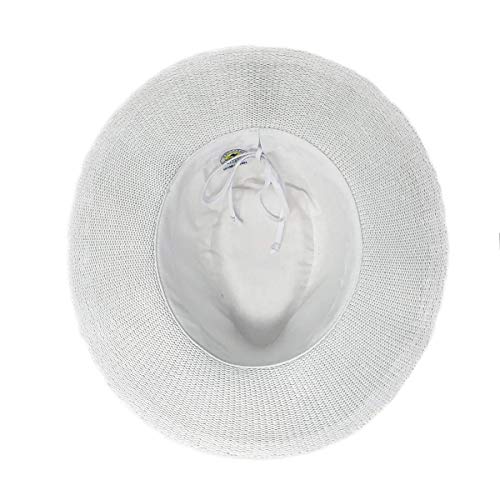 Wallaroo Hat Company – Women’s Victoria Fedora – Upf 50+ Sun Protection, Wide Brim, Packable Design And Adjustable Sizing For Medium Crown Sizes – Sun-Smart Hat For Everyday (White) #TOP3