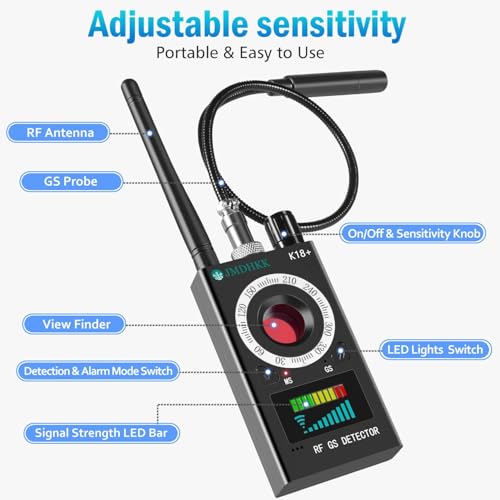 GC2007 anti spy detector and accessories