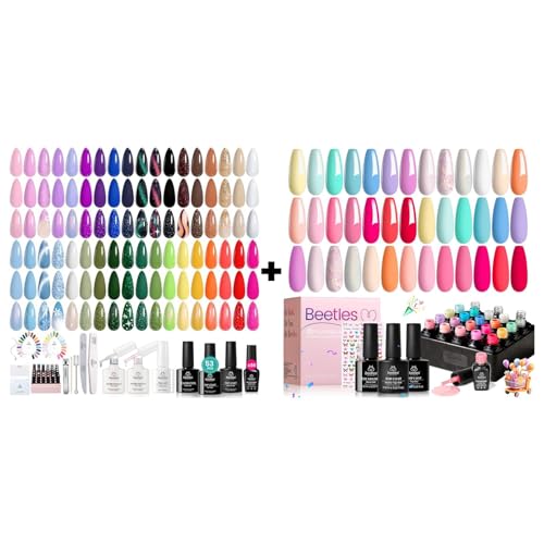 Beetles Winter Gel Polish Kit - 36 Colors Nail Pink