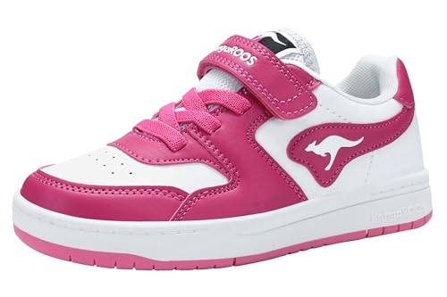 KangaROOS K-CP Fair Ev Sportschuhe Kinder Sneaker Weiß Sport, Schuhgröße:34 EU