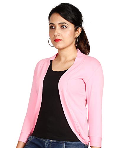 Image of Yola Women's Cotton Spandex Shrug Pullover Jacket