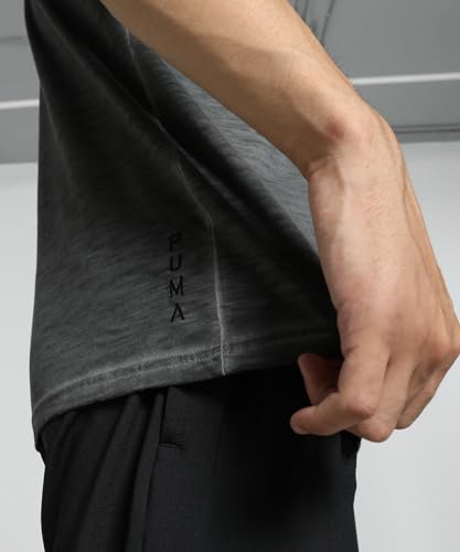 Image of PUMA Men's Polyester Regular Fit T-Shirt