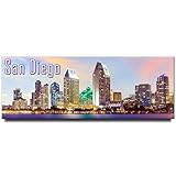 San Diego panoramic fridge magnet California travel souvenir