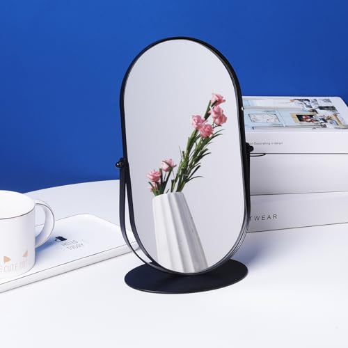 Espejo de Maquillaje Ovalado para Mesa 11 pulgadas miniatura 3