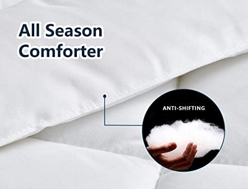Image of ARLinen Comforter Blanket 300 GSM rajai,Rajai Double Bed, Giza Cotton Heavy Double Bed Blanket for Winter Quilt, Duvet for All Season Burgundy & White