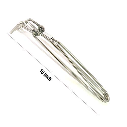Kitchen Pakkad Stainless Steel Wire Hot Pan Gripper Food Serving Tong Plain Utility Pakkad Premium Sandasi Sansi Kitchen Smart Pincer Utensil holder