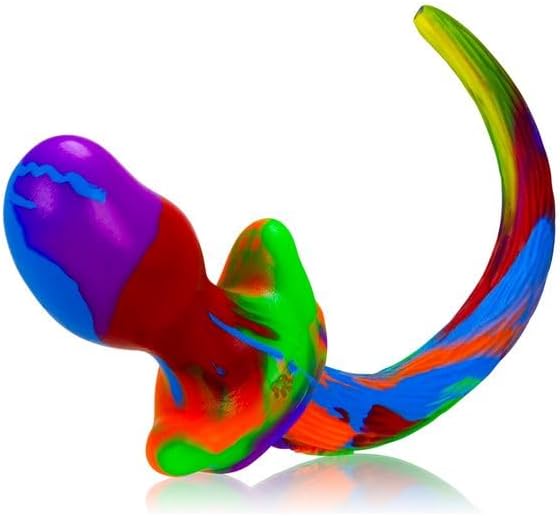 Purebred Mastiff Puppy Tail TIE-DYE X-Large