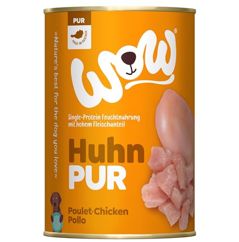 Wow Cibo Umido per Cani Pollo 6x400 g